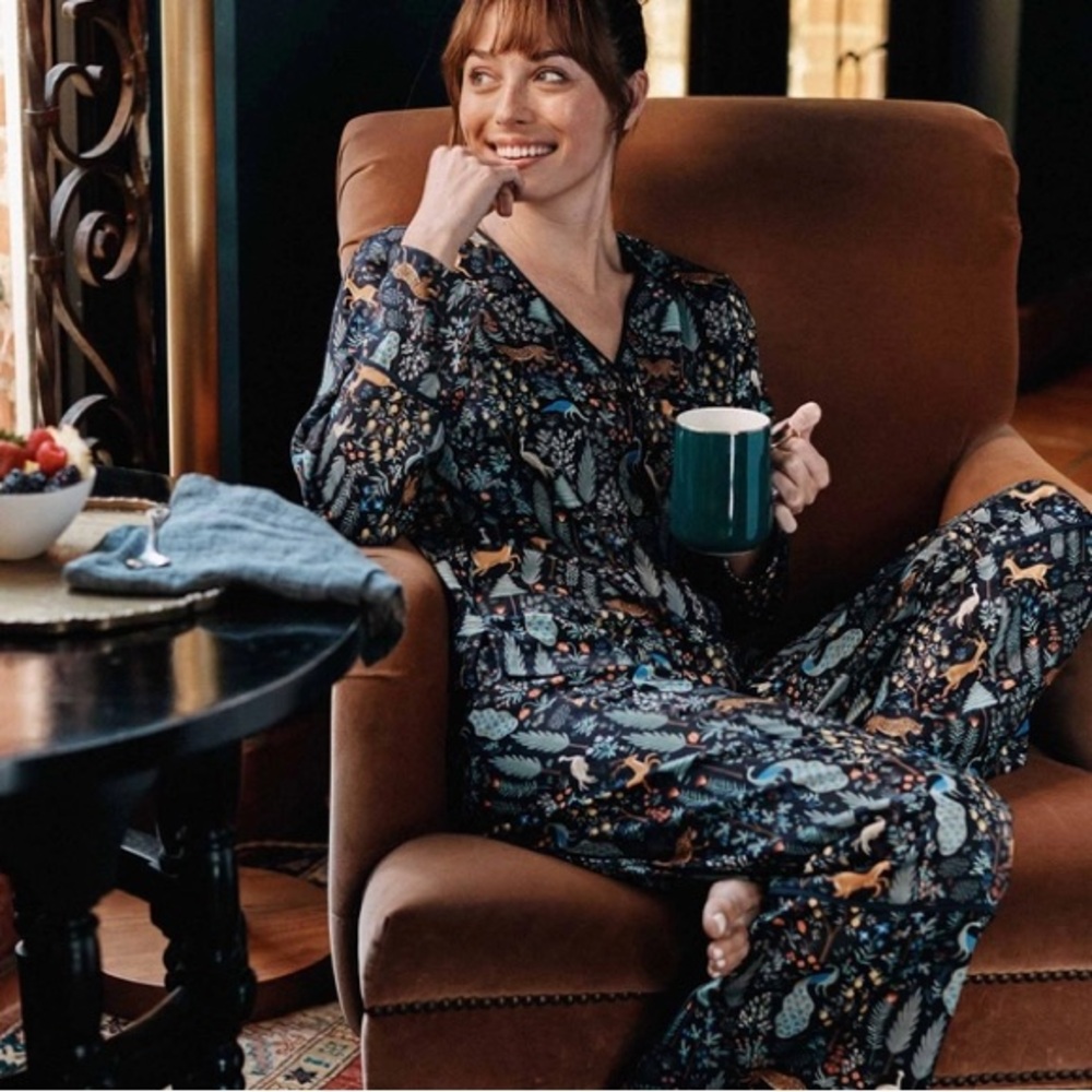 Rifle Paper Co. x Summersalt Menagerie Cloud 9 Pajama Set
